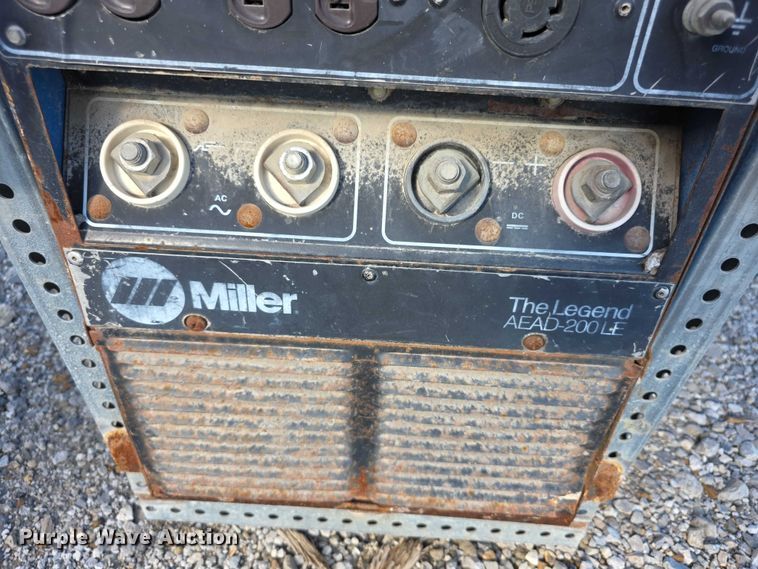 image for item DZ3634 (2) Miller welder/generators