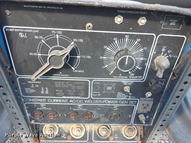 image for item DZ3634 (2) Miller welder/generators