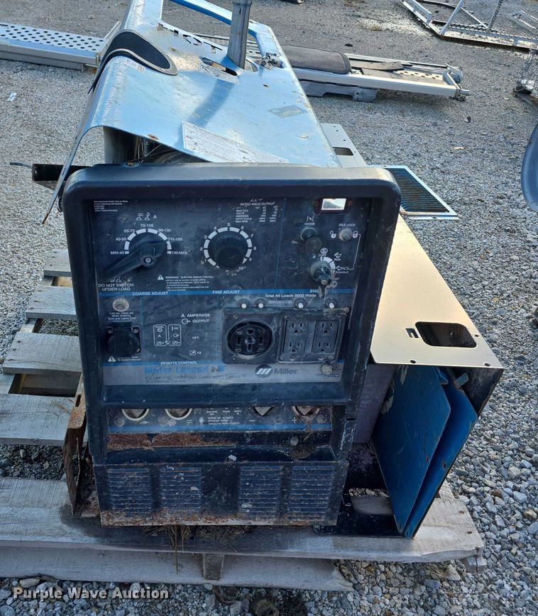 image for item DZ3634 (2) Miller welder/generators