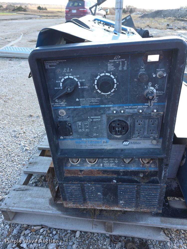 image for item DZ3634 (2) Miller welder/generators