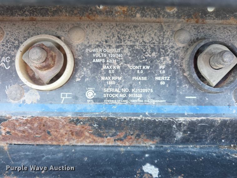 image for item DZ3634 (2) Miller welder/generators