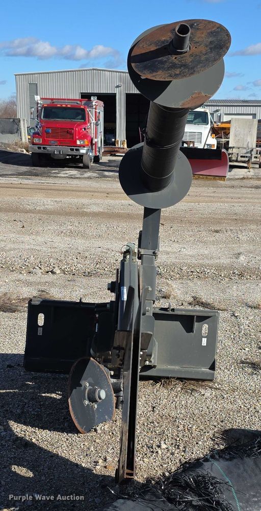 image for item DZ3637 Bobcat skid steer silt fence installer