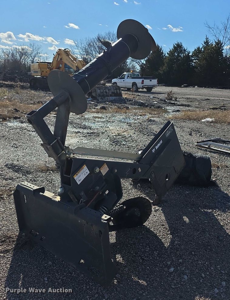 image for item DZ3637 Bobcat skid steer silt fence installer