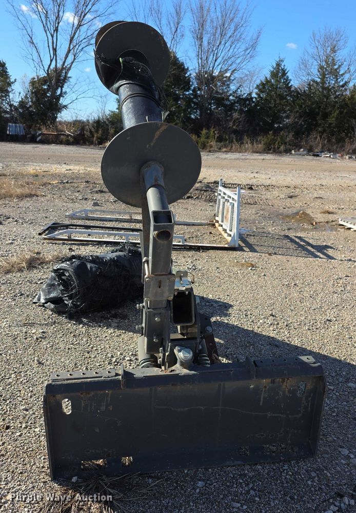 image for item DZ3637 Bobcat skid steer silt fence installer