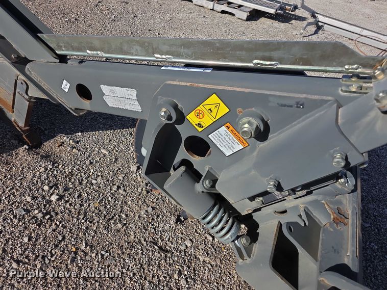 image for item DZ3637 Bobcat skid steer silt fence installer