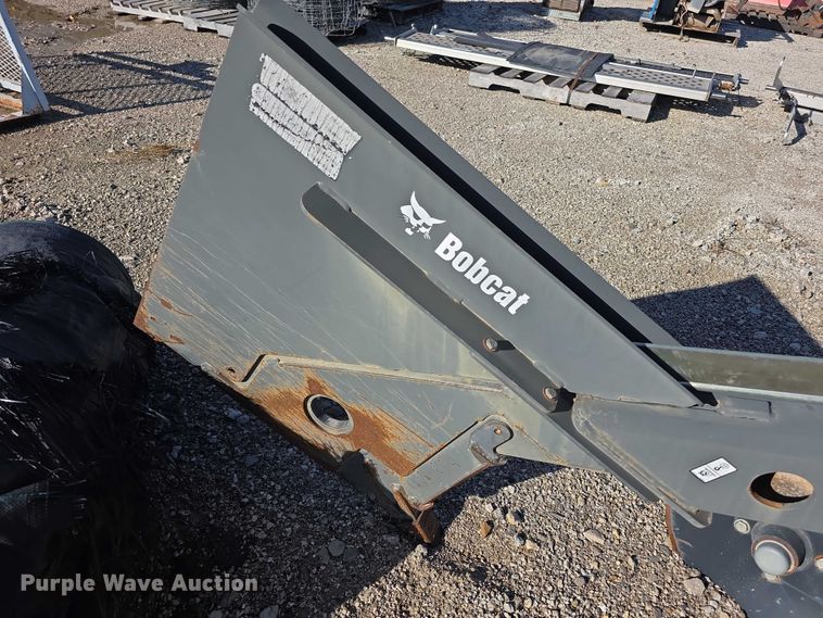 image for item DZ3637 Bobcat skid steer silt fence installer