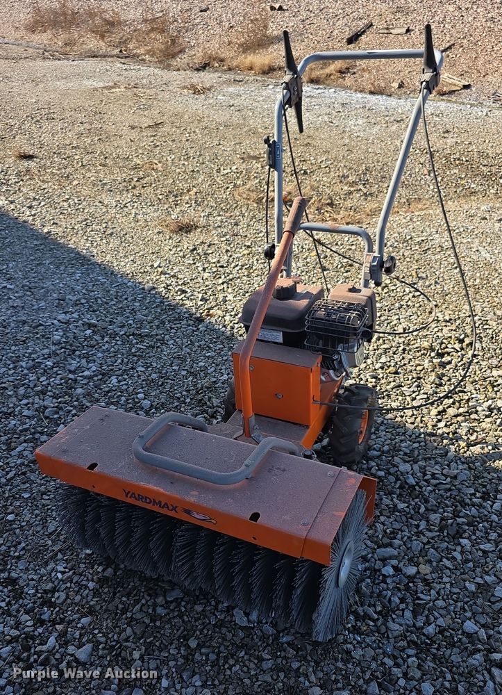 image for item DZ3650 Yardmax YP7065 walk behind broom