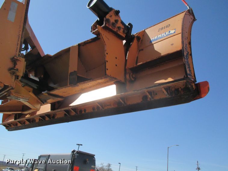 image for item EA2056 Henke REL 12 wheel loader snow plow