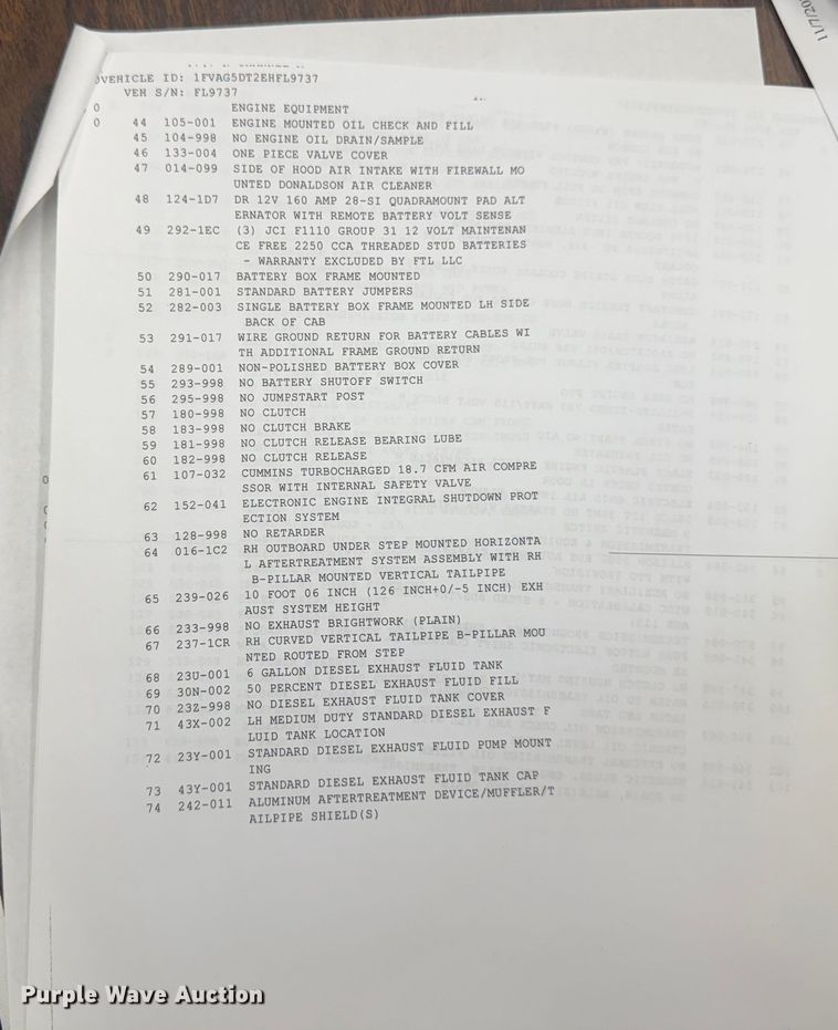 image for item EA2057 2014 Freightliner 108SD dump truck