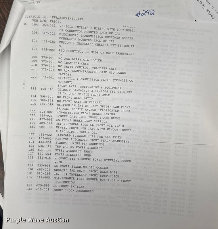 image for item EA2057 2014 Freightliner 108SD dump truck