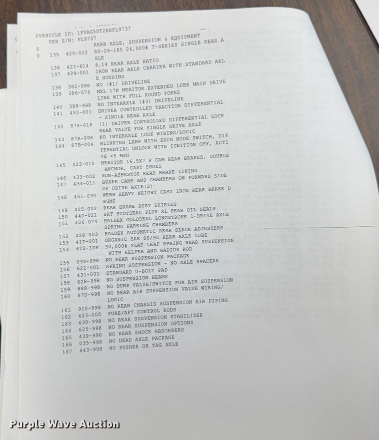 image for item EA2057 2014 Freightliner 108SD dump truck