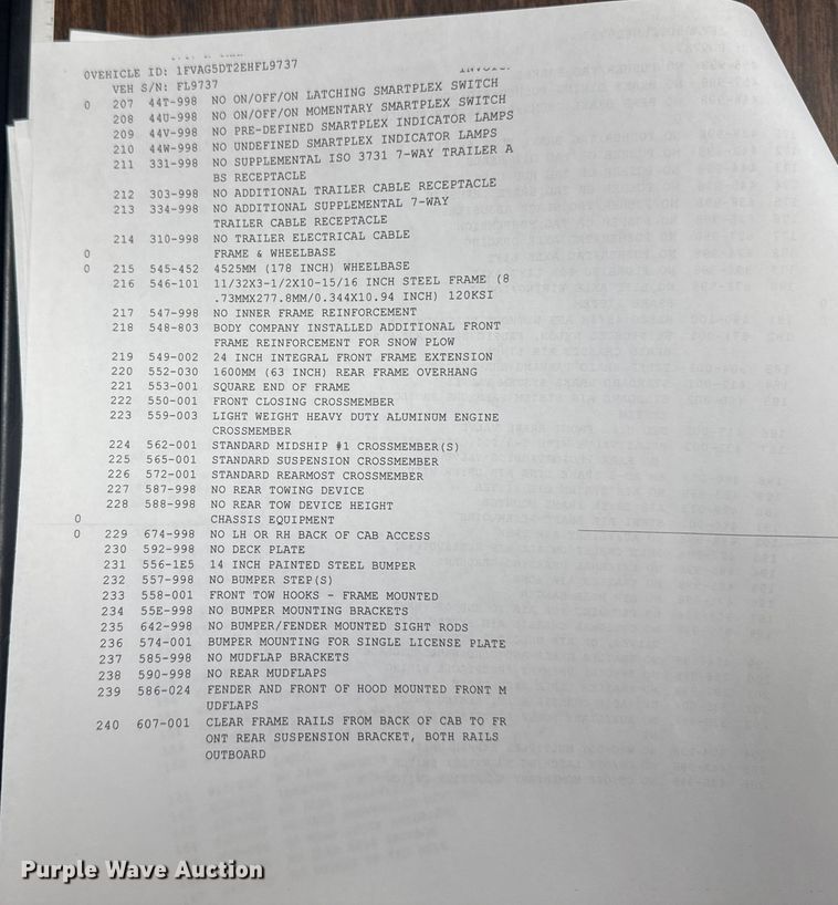 image for item EA2057 2014 Freightliner 108SD dump truck