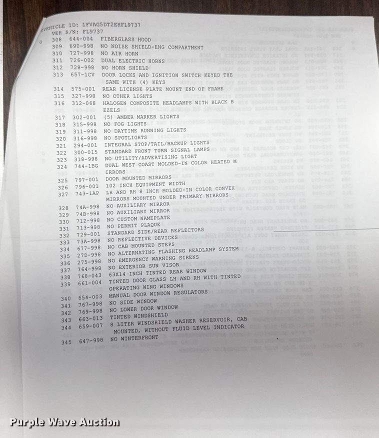 image for item EA2057 2014 Freightliner 108SD dump truck