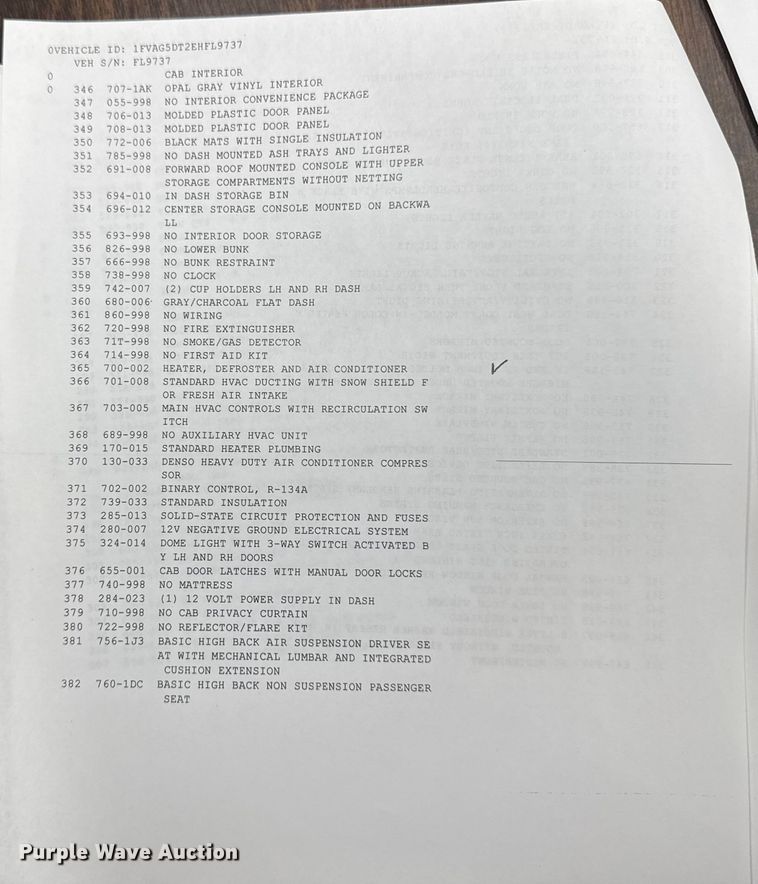 image for item EA2057 2014 Freightliner 108SD dump truck