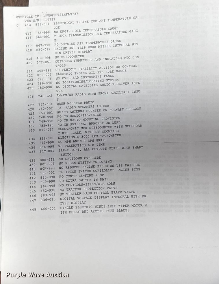 image for item EA2057 2014 Freightliner 108SD dump truck