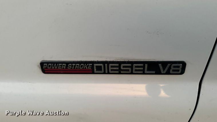 image for item EA2092 2000 Ford F350 Super Duty flatbed pickup truck