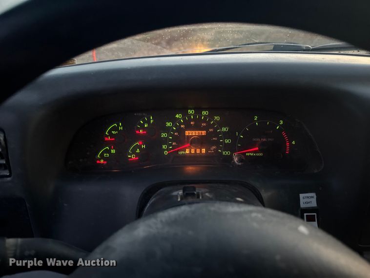 image for item EA2092 2000 Ford F350 Super Duty flatbed pickup truck