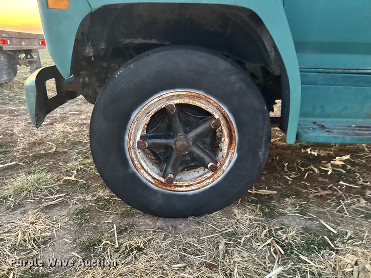 image for item EA2093 1980 Ford F700 dump truck