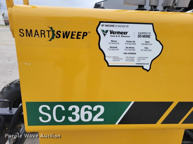 image for item EA2741 2021 Vermeer SC362 stump grinder