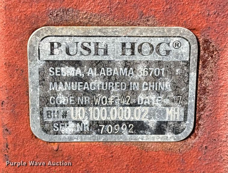 image for item EA7045 Bush Hog rotary mower