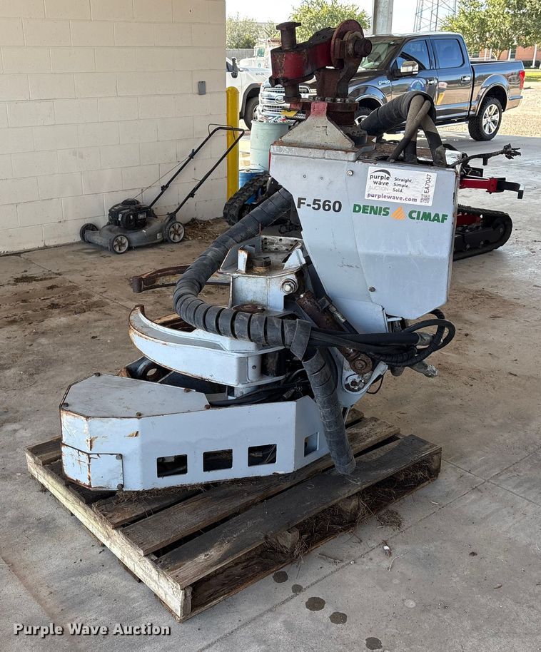 image for item EA7047 Denis Cimaf F-560 excavator felling head