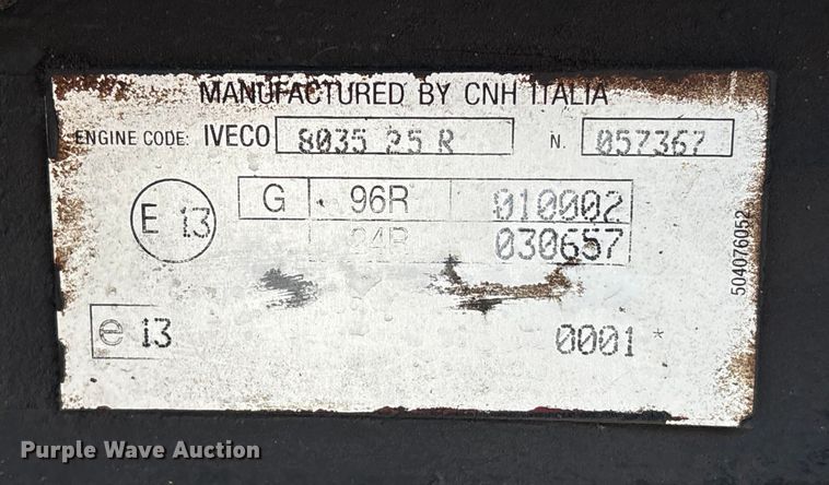 image for item EA7050 2005 New Holland TN70A MFWD tractor