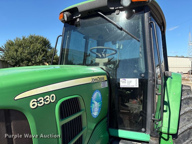 image for item EA7054 2010 John Deere 6330 MFWD tractor