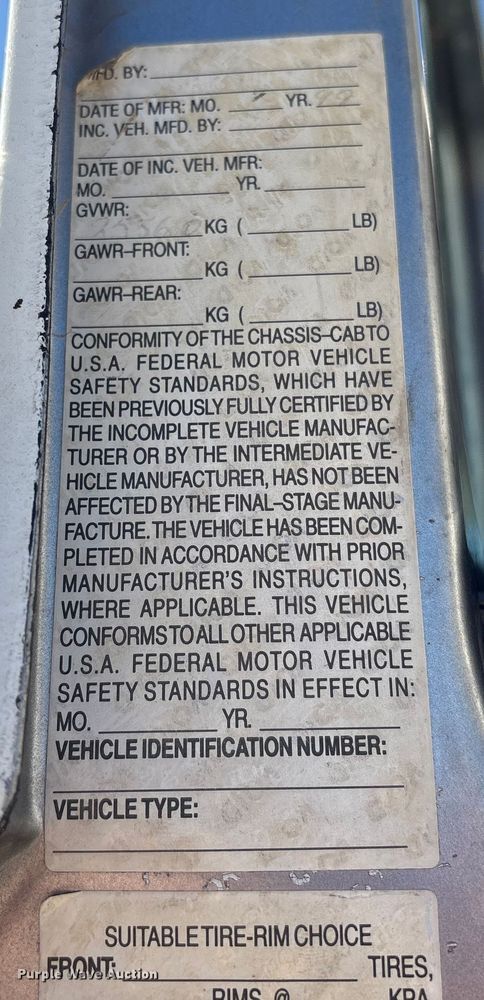 image for item EA7058 1999 Mack RD dump truck