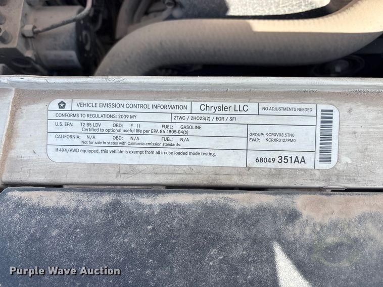 image for item EA7625 2009 Dodge Charger 