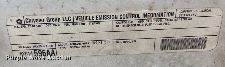 image for item EA7631 2011 Dodge Charger Police 