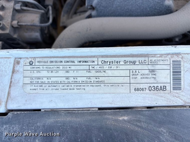 image for item EA7634 2010 Dodge Charger 