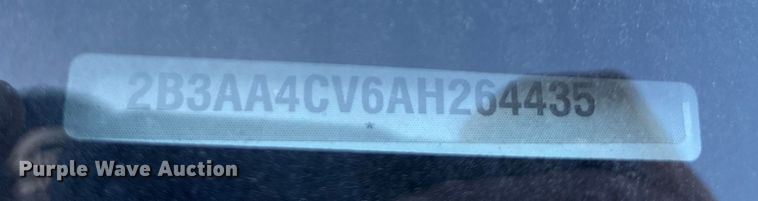 image for item EA7636 2010 Dodge Charger 