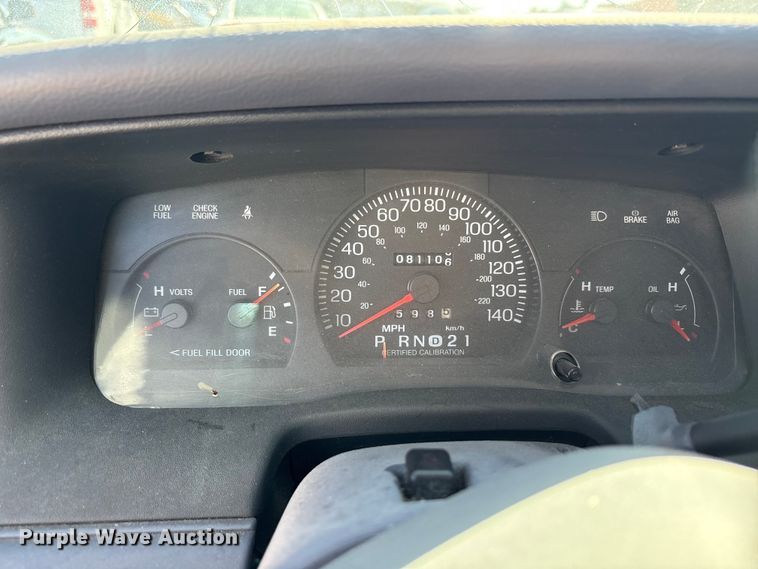 image for item EA7644 1999 Ford Crown Victoria Police Interceptor 