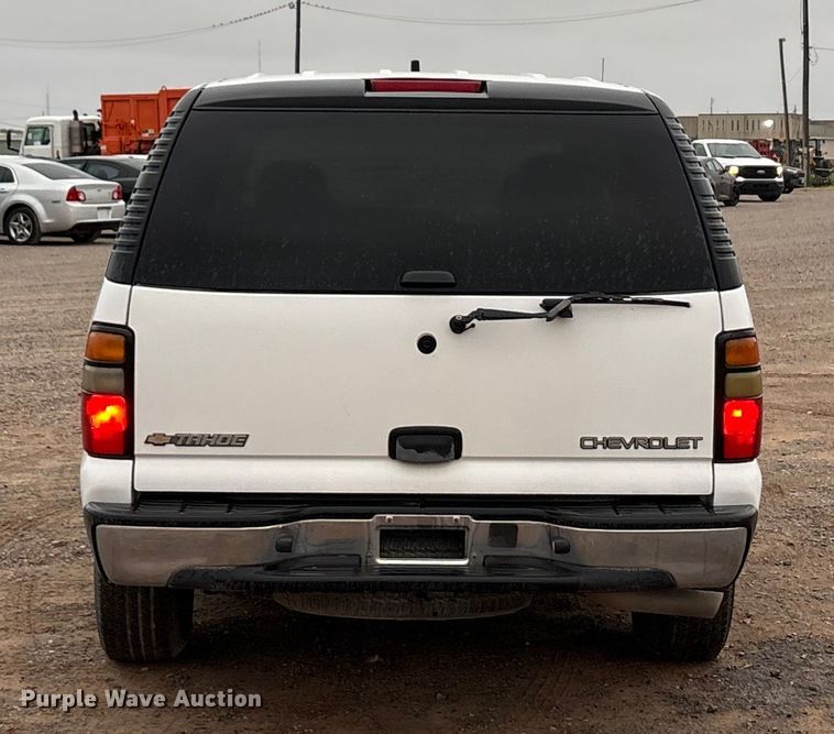 image for item EA7652 2005 Chevrolet Tahoe SUV