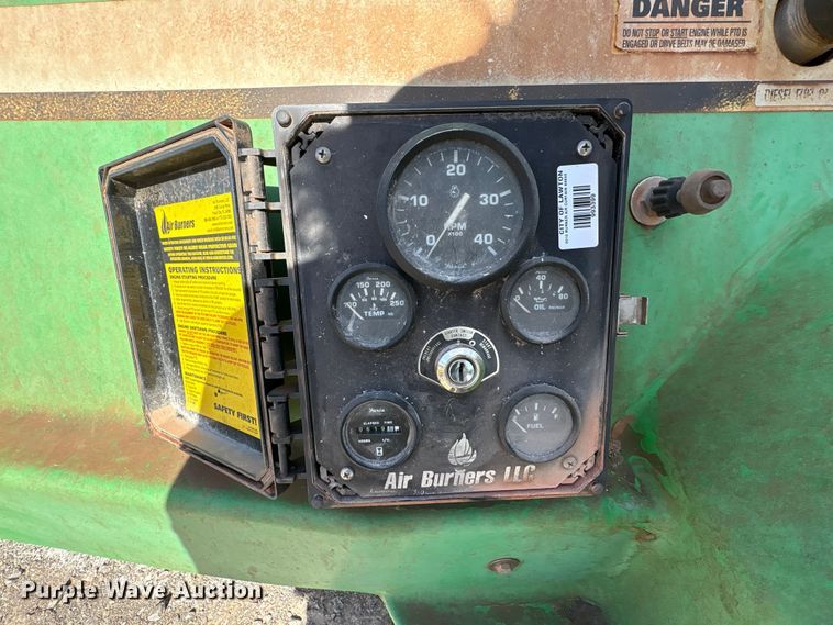 image for item EA7658 2010 Air Burners T300 air curtain trench burner