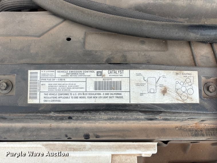 image for item EA7659 2002 Chevrolet Blazer SUV