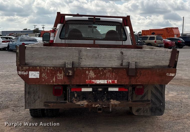 image for item EA7660 2007 Ford F450 Super Duty dump flatbed truck