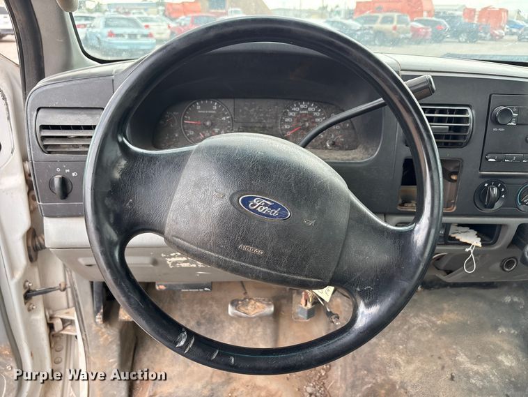 image for item EA7660 2007 Ford F450 Super Duty dump flatbed truck