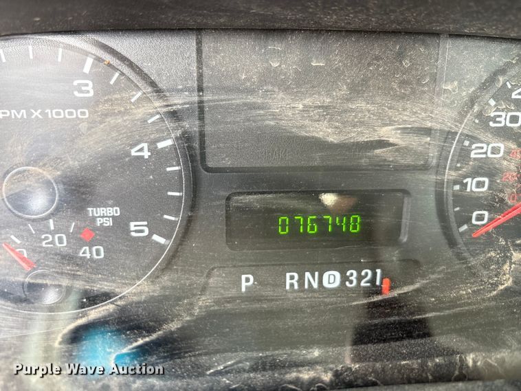 image for item EA7660 2007 Ford F450 Super Duty dump flatbed truck