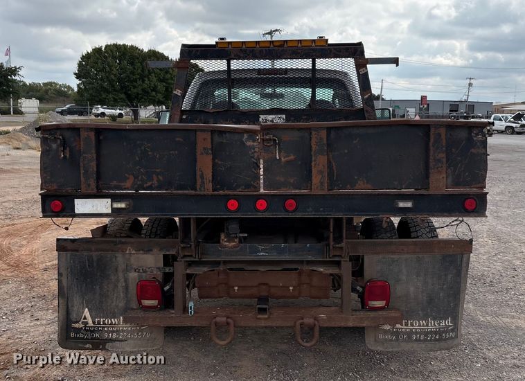 image for item EA7662 2009 Ford F450 Super Duty dump flatbed truck