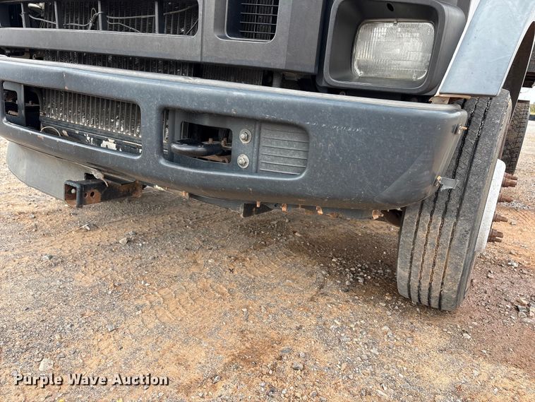 image for item EA7662 2009 Ford F450 Super Duty dump flatbed truck