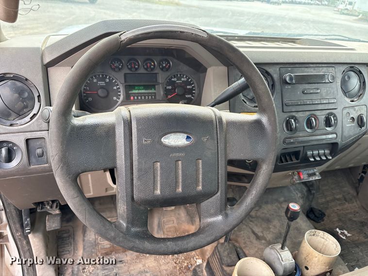 image for item EA7662 2009 Ford F450 Super Duty dump flatbed truck