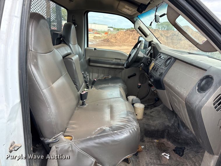 image for item EA7662 2009 Ford F450 Super Duty dump flatbed truck