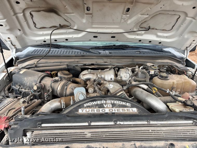 image for item EA7662 2009 Ford F450 Super Duty dump flatbed truck