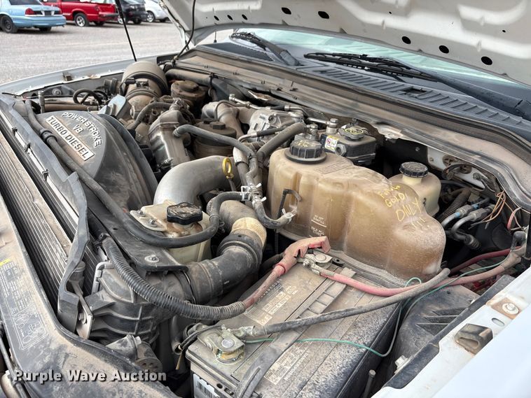 image for item EA7662 2009 Ford F450 Super Duty dump flatbed truck