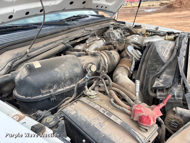 image for item EA7662 2009 Ford F450 Super Duty dump flatbed truck