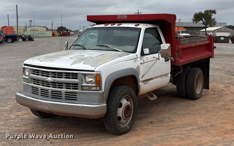 image for item EA7669 1998 Chevrolet C3500 dump bed pickup truck