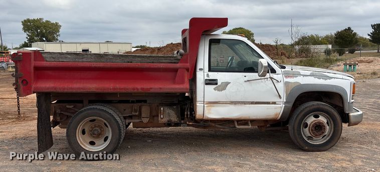 image for item EA7669 1998 Chevrolet C3500 dump bed pickup truck