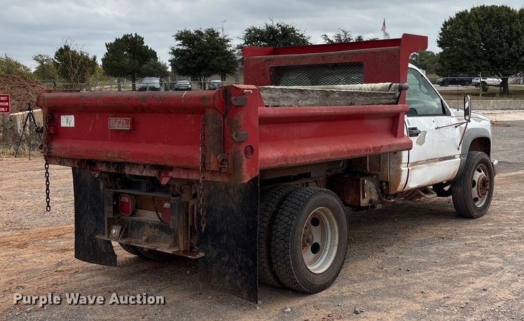 image for item EA7669 1998 Chevrolet C3500 dump bed pickup truck