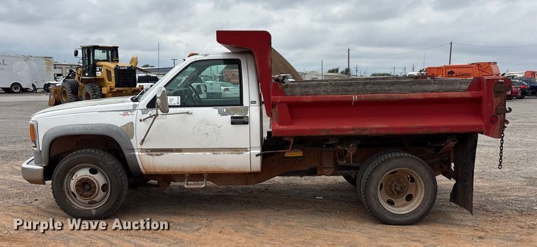 image for item EA7669 1998 Chevrolet C3500 dump bed pickup truck